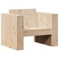 vidaXL Juego de muebles de jardín 2 piezas madera maciza de pino vidaXL Juego de muebles de jardín 2 piezas madera maciza de pino