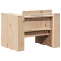 vidaXL Juego de muebles de jardín 2 piezas madera maciza de pino vidaXL Juego de muebles de jardín 2 piezas madera maciza de pino