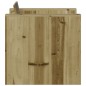vidaXL Juego de muebles de jardín 2 pzas madera de pino impregnada