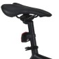 vidaXL Bicicleta de piñón fijo negro y naranja 700c 51 cm
