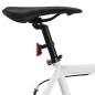 vidaXL Bicicleta de piñón fijo blanco y azul 700c 55 cm vidaXL Bicicleta de piñón fijo blanco y azul 700c 55 cm