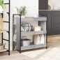 vidaXL Carrito de cocina madera de ingeniería gris Sonoma 70x30x82 cm vidaXL Carrito de cocina madera de ingeniería gris Sonoma 70x30x82 cm