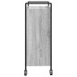 vidaXL Carrito de cocina madera de ingeniería gris Sonoma 70x30x82 cm vidaXL Carrito de cocina madera de ingeniería gris Sonoma 70x30x82 cm