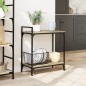 vidaXL Carrito de cocina madera ingeniería roble Sonoma 60,5x31x72,5cm vidaXL Carrito de cocina madera ingeniería roble Sonoma 60,5x31x72,5cm