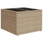 vidaXL Juego de sofás jardín con cojines 5 pzas ratán sintético beige vidaXL Juego de sofás jardín con cojines 5 pzas ratán sintético beige