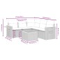 vidaXL Juego de sofás jardín con cojines 6 pzas ratán sintético beige vidaXL Juego de sofás jardín con cojines 6 pzas ratán sintético beige