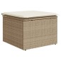 vidaXL Set sofás de jardín con cojines 13 pzas ratán sintético beige vidaXL Set sofás de jardín con cojines 13 pzas ratán sintético beige