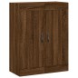 vidaXL Aparador alto madera contrachapada marrón roble 69,5x34x180 cm vidaXL Aparador alto madera contrachapada marrón roble 69,5x34x180 cm