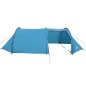 vidaXL Tienda de campaña 4 personas tafetán 185T azul 405x170x106 cm vidaXL Tienda de campaña 4 personas tafetán 185T azul 405x170x106 cm