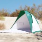vidaXL Tienda de playa tafetán 185T verde agua 268x223x125 cm vidaXL Tienda de playa tafetán 185T verde agua 268x223x125 cm