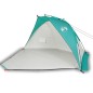 vidaXL Tienda de playa tafetán 185T verde agua 268x223x125 cm vidaXL Tienda de playa tafetán 185T verde agua 268x223x125 cm