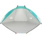 vidaXL Tienda de playa tafetán 185T verde agua 268x223x125 cm vidaXL Tienda de playa tafetán 185T verde agua 268x223x125 cm