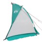 vidaXL Tienda de playa tafetán 185T verde agua 268x223x125 cm vidaXL Tienda de playa tafetán 185T verde agua 268x223x125 cm