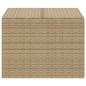 vidaXL Caja de almacenaje de jardín ratán sintético beige mezcla 291L vidaXL Caja de almacenaje de jardín ratán sintético beige mezcla 291L
