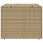 vidaXL Caja de almacenaje de jardín ratán sintético beige mezcla 291L vidaXL Caja de almacenaje de jardín ratán sintético beige mezcla 291L