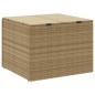 vidaXL Caja de almacenaje de jardín ratán sintético beige mezcla 291L vidaXL Caja de almacenaje de jardín ratán sintético beige mezcla 291L