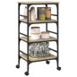 vidaXL Carrito de cocina madera ingeniería roble Sonoma 45x35x89,5 cm vidaXL Carrito de cocina madera ingeniería roble Sonoma 45x35x89,5 cm