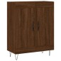 vidaXL Aparador alto madera contrachapada marrón roble 69,5x34x180 cm vidaXL Aparador alto madera contrachapada marrón roble 69,5x34x180 cm