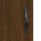 vidaXL Aparador alto madera contrachapada marrón roble 69,5x34x180 cm vidaXL Aparador alto madera contrachapada marrón roble 69,5x34x180 cm