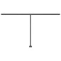 vidaXL Toldo de pie retráctil manual azul y blanco 450x350 cm vidaXL Toldo de pie retráctil manual azul y blanco 450x350 cm