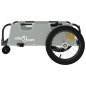 vidaXL Remolque para bicicletas hierro y tela Oxford gris vidaXL Remolque para bicicletas hierro y tela Oxford gris