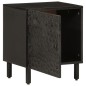 vidaXL Mesitas de noche 2 uds madera maciza de mango negro 40x33x46 cm vidaXL Mesitas de noche 2 uds madera maciza de mango negro 40x33x46 cm
