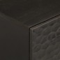 vidaXL Mesitas de noche 2 uds madera maciza de mango negro 40x33x46 cm vidaXL Mesitas de noche 2 uds madera maciza de mango negro 40x33x46 cm