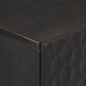 vidaXL Aparador madera maciza de mango negro 60x33x75 cm vidaXL Aparador madera maciza de mango negro 60x33x75 cm