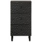 vidaXL Aparador madera maciza de mango negro 40x33x75 cm vidaXL Aparador madera maciza de mango negro 40x33x75 cm