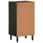vidaXL Aparador madera maciza de mango negro 40x33x75 cm vidaXL Aparador madera maciza de mango negro 40x33x75 cm