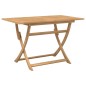 vidaXL Mesa de jardín plegable madera maciza de acacia 120x70x75 cm vidaXL Mesa de jardín plegable madera maciza de acacia 120x70x75 cm