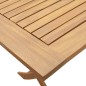 vidaXL Mesa de jardín plegable madera maciza de acacia 120x70x75 cm vidaXL Mesa de jardín plegable madera maciza de acacia 120x70x75 cm