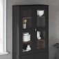 vidaXL Aparador superior VIKEN madera maciza de pino negro vidaXL Aparador superior VIKEN madera maciza de pino negro