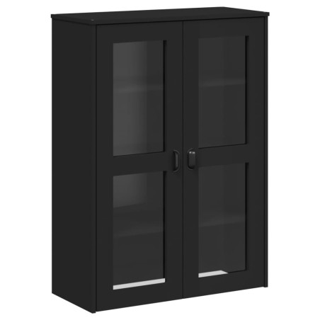 vidaXL Aparador superior VIKEN madera maciza de pino negro