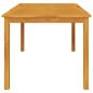 vidaXL Mesa de comedor de jardín madera maciza de acacia 180x90x75 cm vidaXL Mesa de comedor de jardín madera maciza de acacia 180x90x75 cm