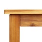 vidaXL Mesa de comedor de jardín madera maciza de acacia 180x90x75 cm vidaXL Mesa de comedor de jardín madera maciza de acacia 180x90x75 cm