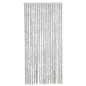 vidaXL Cortina antimoscas chenilla gris 90x220 cm vidaXL Cortina antimoscas chenilla gris 90x220 cm