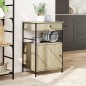 vidaXL Carrito de cocina madera ingeniería roble Sonoma 56x43x89,5 cm vidaXL Carrito de cocina madera ingeniería roble Sonoma 56x43x89,5 cm