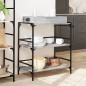 vidaXL Carrito de cocina madera ingeniería gris Sonoma 81,5x41x92,5 cm vidaXL Carrito de cocina madera ingeniería gris Sonoma 81,5x41x92,5 cm