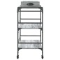 vidaXL Carrito de cocina madera ingeniería gris Sonoma 81,5x41x92,5 cm vidaXL Carrito de cocina madera ingeniería gris Sonoma 81,5x41x92,5 cm