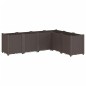 vidaXL Jardinera PP marrón 160x120x53 cm vidaXL Jardinera PP marrón 160x120x53 cm