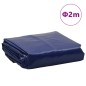 vidaXL Lona azul Ø 2 m 600 /m² vidaXL Lona azul Ø 2 m 600 /m²