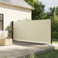 vidaXL Toldo lateral retráctil de jardín crema 180x300 cm