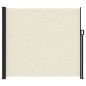 vidaXL Toldo lateral retráctil de jardín crema 180x300 cm