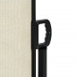 vidaXL Toldo lateral retráctil de jardín crema 180x300 cm