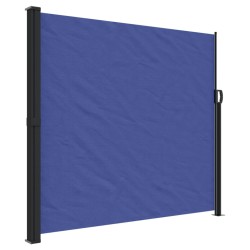 vidaXL Toldo lateral retráctil azul 180x500 cm