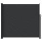vidaXL Toldo lateral retráctil negro 180x500 cm vidaXL Toldo lateral retráctil negro 180x500 cm