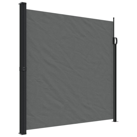 vidaXL Toldo lateral retráctil gris antracita 200x500 cm