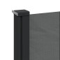 vidaXL Toldo lateral retráctil gris antracita 200x500 cm vidaXL Toldo lateral retráctil gris antracita 200x500 cm