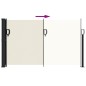 vidaXL Toldo lateral retráctil crema 120x600 cm vidaXL Toldo lateral retráctil crema 120x600 cm